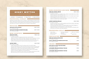 Freelance Writer Resume Template, a Resume Template by ResumeInventor (Thumbnail 3 of 9)