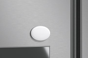 White Oval Fridge Magnet 3D Model, an Object 3D Model by rebrandy (Thumbnail 2 of 9)
