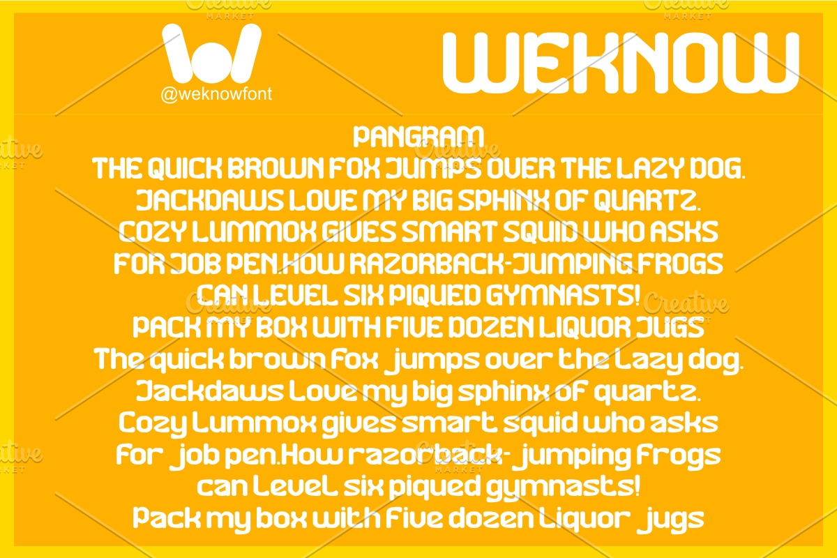 Makanan Indonesia font, a Sans Serif Font by weknow (Photo 7 of 9)
