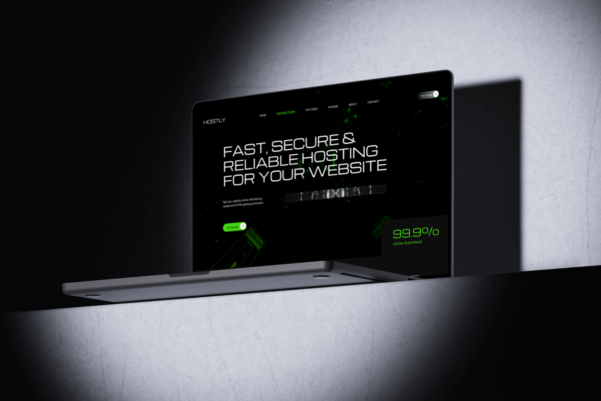 Figma Web Hosting Landing Page, a Landing Page Template by Musara (Photo 5 of 6)