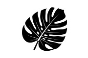 Monstera Leaf Silhouette Bundle, an Illustration by yasushie (Thumbnail 30 of 31)
