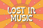 Weirdtopia - Groovy Retro, a Sans Serif Font by Invasi Studio (Thumbnail 3 of 10)