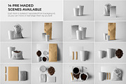 Coffee Branding Stationery Mockup, a Packaging Mockup by AY Mock-Ups (Thumbnail 3 of 12)