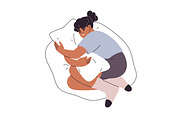 Depressed teenagers. Sad teens set, a Person Illustration by Good Studio (Thumbnail 3 of 6)
