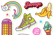70 Design Cricut Stickers Bundle, an Illustration by Daily Studio (Thumbnail 2 of 7)