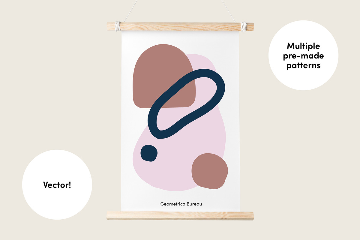 Lux Abstracts, a Pattern Graphic by Geometrica Bureau (Photo 4 of 13)