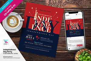Independence Day Party Flyer