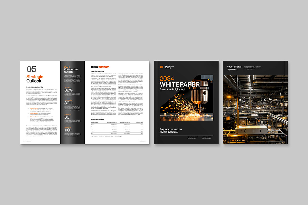 Whitepaper Template, a Brochure Template by BrandPacks (Photo 3 of 5)