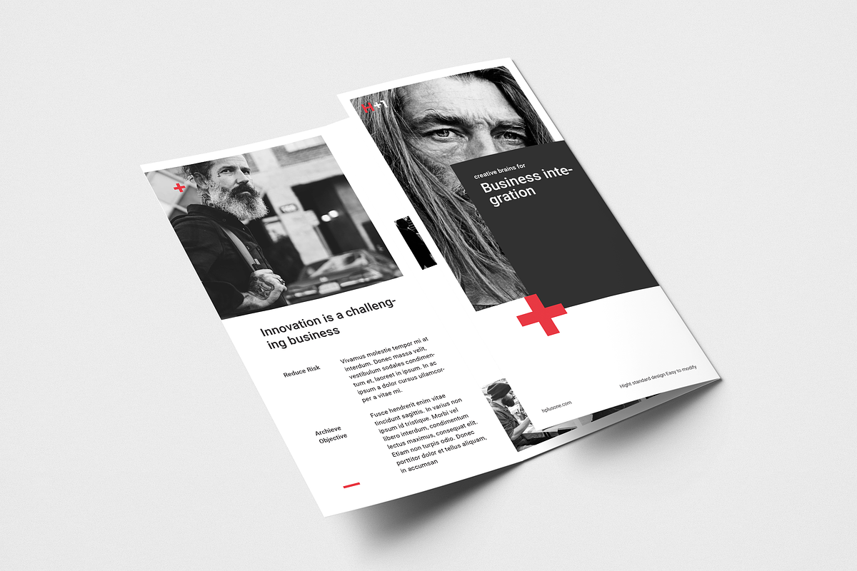 Business Trifold Brochure, a Brochure Template by BOXKAYU (Photo 4 of 6)
