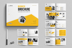 Business Brochure Template, a Brochure Template by E-Type