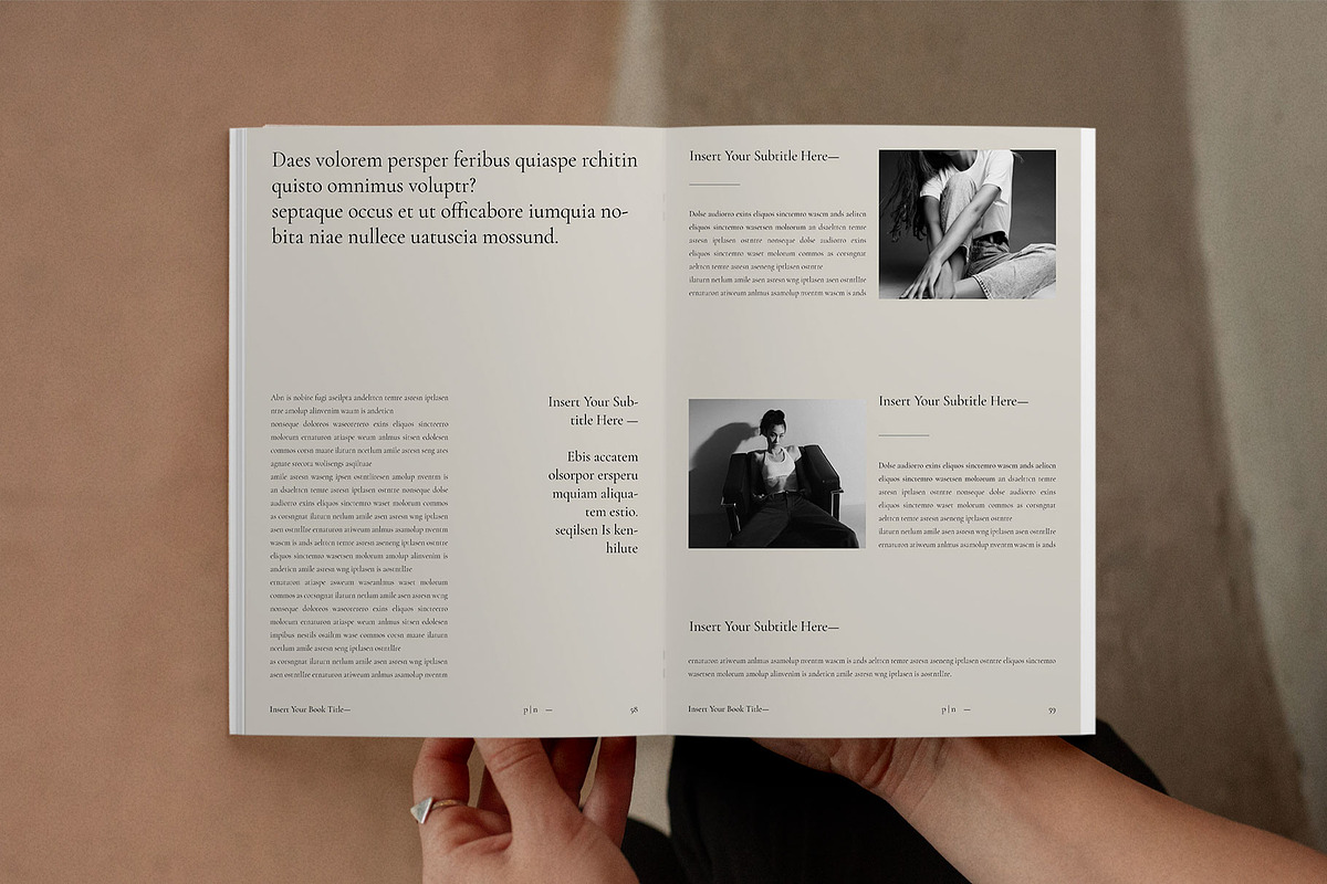 Editorial Magazine & Book Layout, a Magazine Template by Olion Lora (Photo 11 of 13)