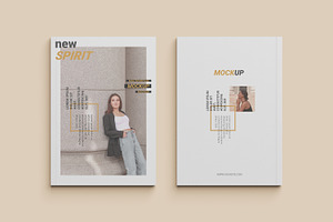 Magazine / Catalog Brochure Mockup 2