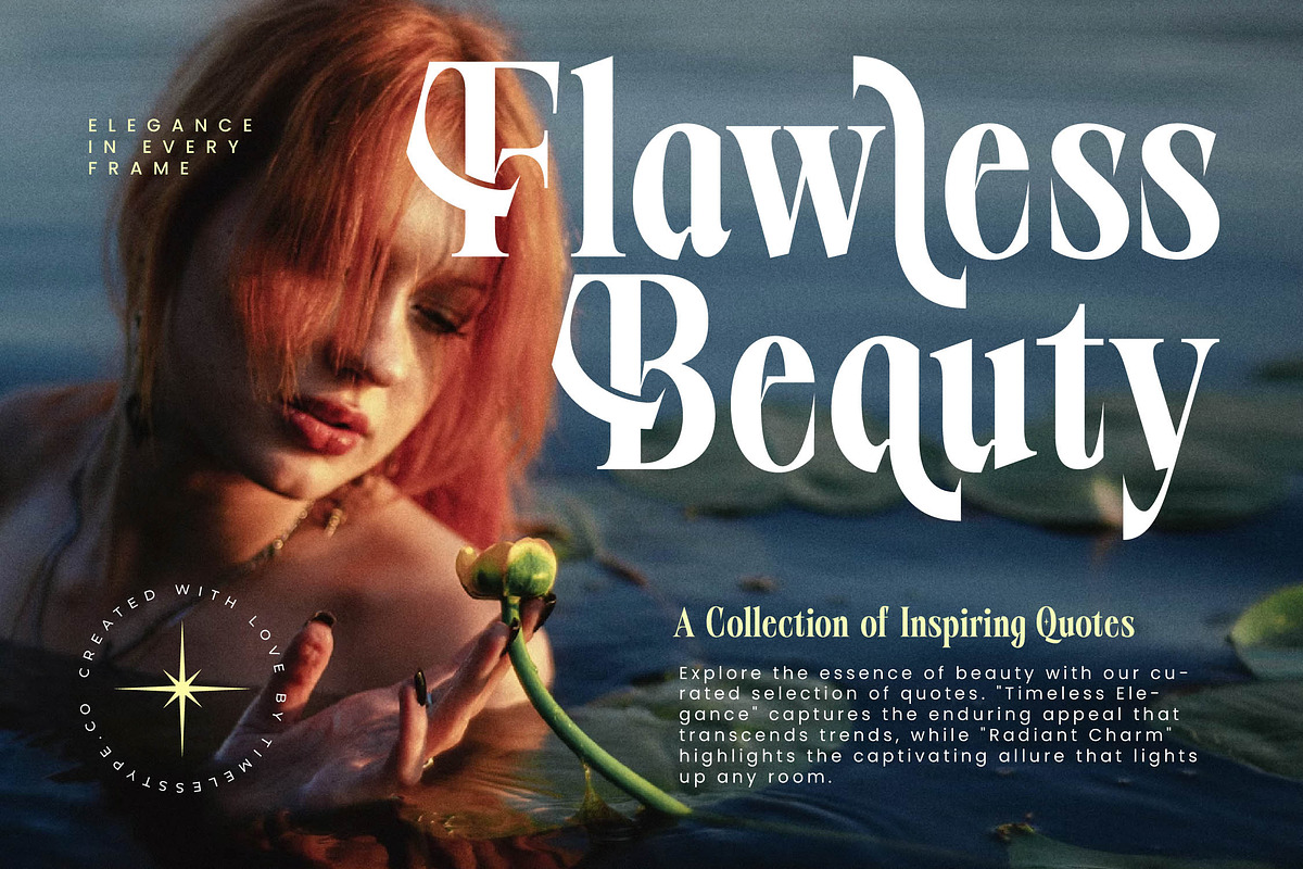 Burstyle Modern Serif Display, a Serif Font by timelesstype.co (Photo 6 of 20)