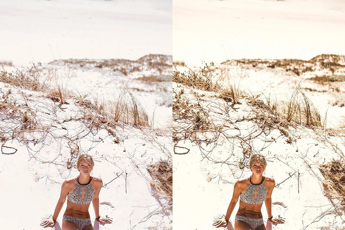 10 Cream Blogger Lightroom Presets, a Preset Add-On by LucaTheme (Photo 7 of 9)