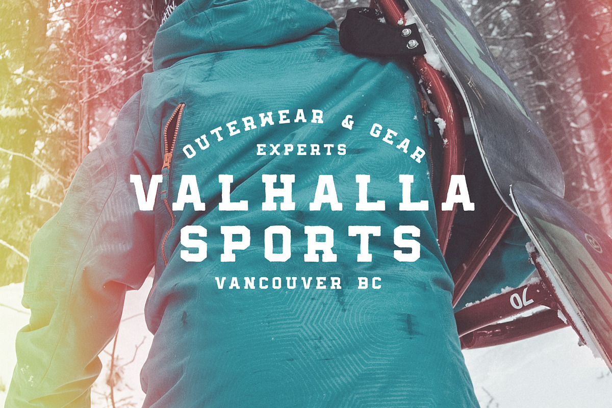 Bushfire - 4 Font Family preview 3