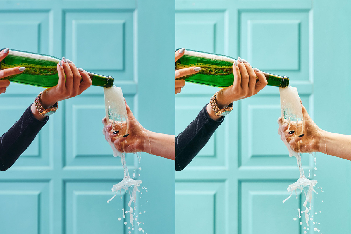 5 CHAMPAGNE LIGHTROOM PRESETS, an Action Add-On by Emma Kate Creative (Photo 2 of 10)