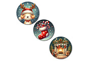 Christmas Ornament Sublimation PNG, an Illustration by SinaCreation (Thumbnail 5 of 7)