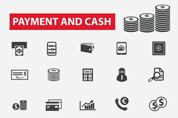 25 Finance Payment Cash Icons