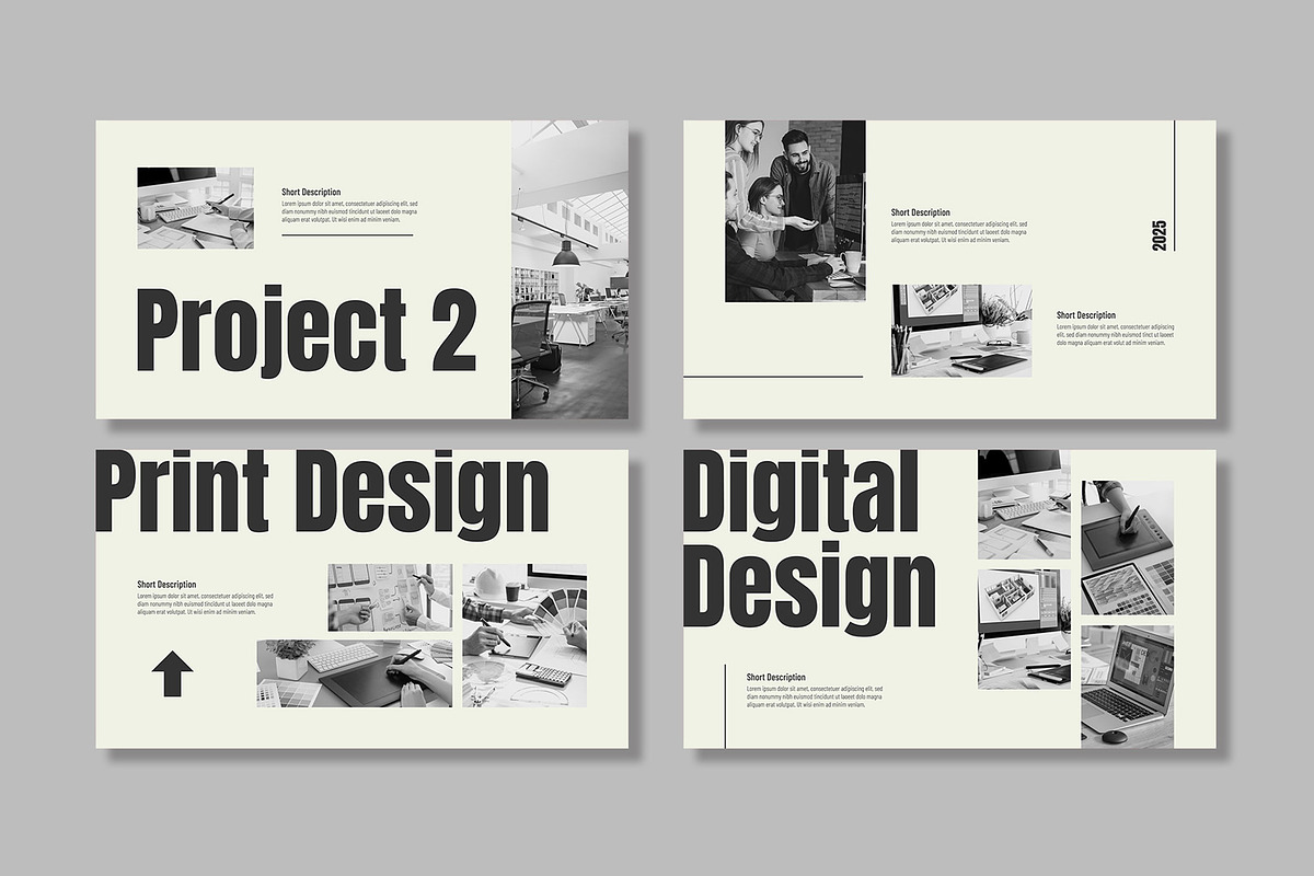Portfolio Presentation Template, a Presentation Template by Mighty-Slide (Photo 4 of 5)