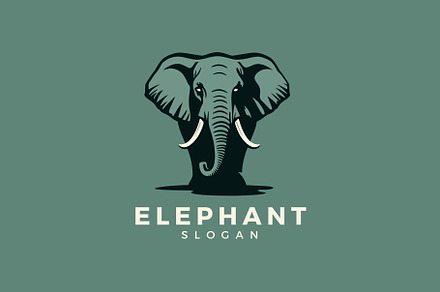 Elephant Logo Wildlife Animal Africa, a Branding & Logo Template by brandphant