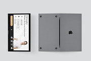 Folded Business Card Representative, a Business Card Template by TheFeture (Thumbnail 2 of 5)