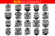 20 Beard SVG Design Bundle, an Object Graphic by himelgfx (Thumbnail 1 of 3)