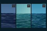 Dynamic Ocean Photoshop Brushes VOL2, a Brush Add-On by Mohamed Saber (Thumbnail 2 of 8)