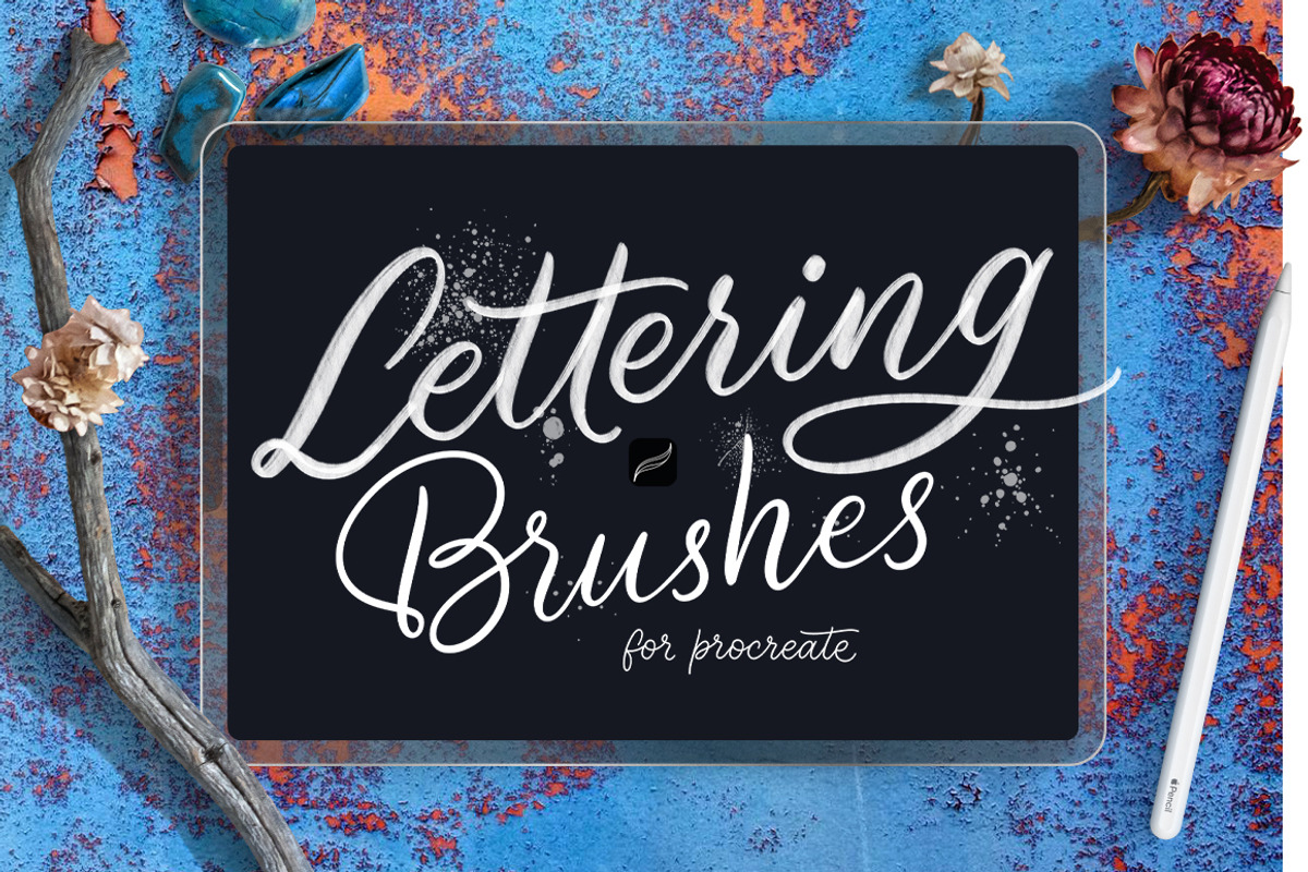 Procreate Calligraphy brushes +Bonus, a Brush Add-On by Type Tale (Photo 1 of 10)