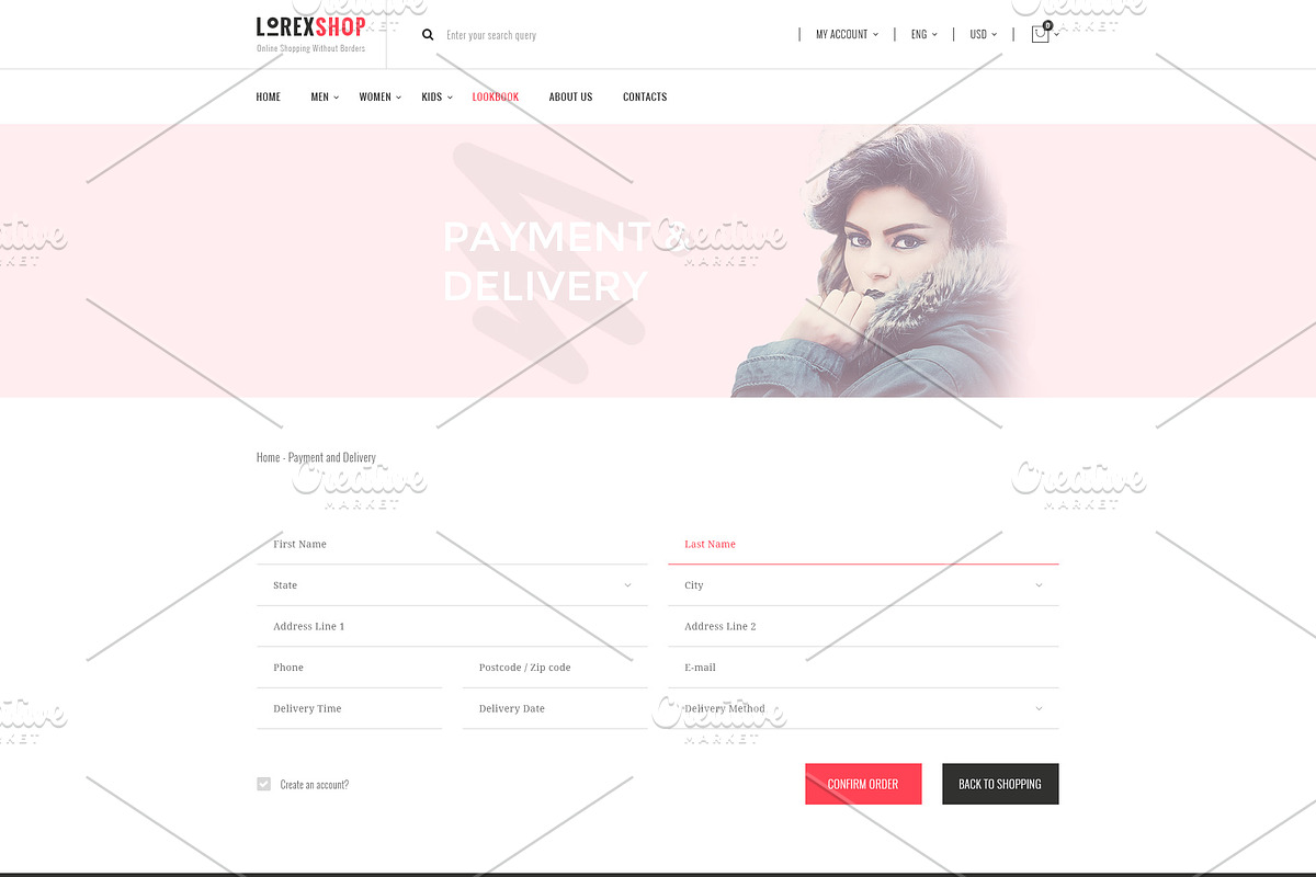 LOREX - E-commerce PSD Templates, a Websites & App Template by ArtStyles (Photo 13 of 26)