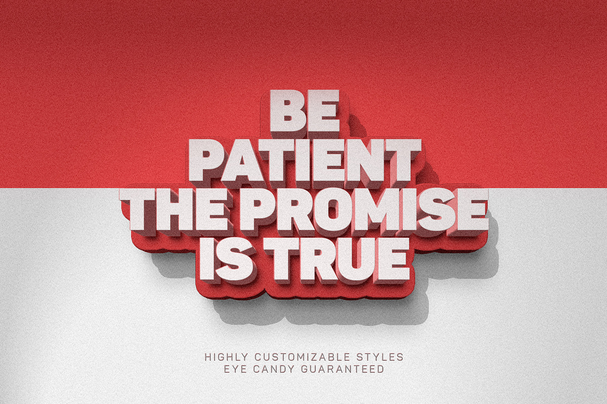 3D Text Effect preview 5