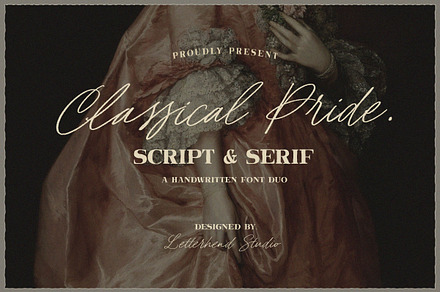 Classical Pride Timeless Beauty Font