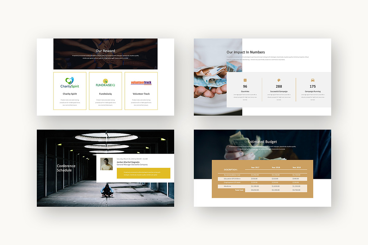 Loio : Nonprofit Event Google Slides, a Presentation Template by Punkl Camp (Photo 7 of 16)