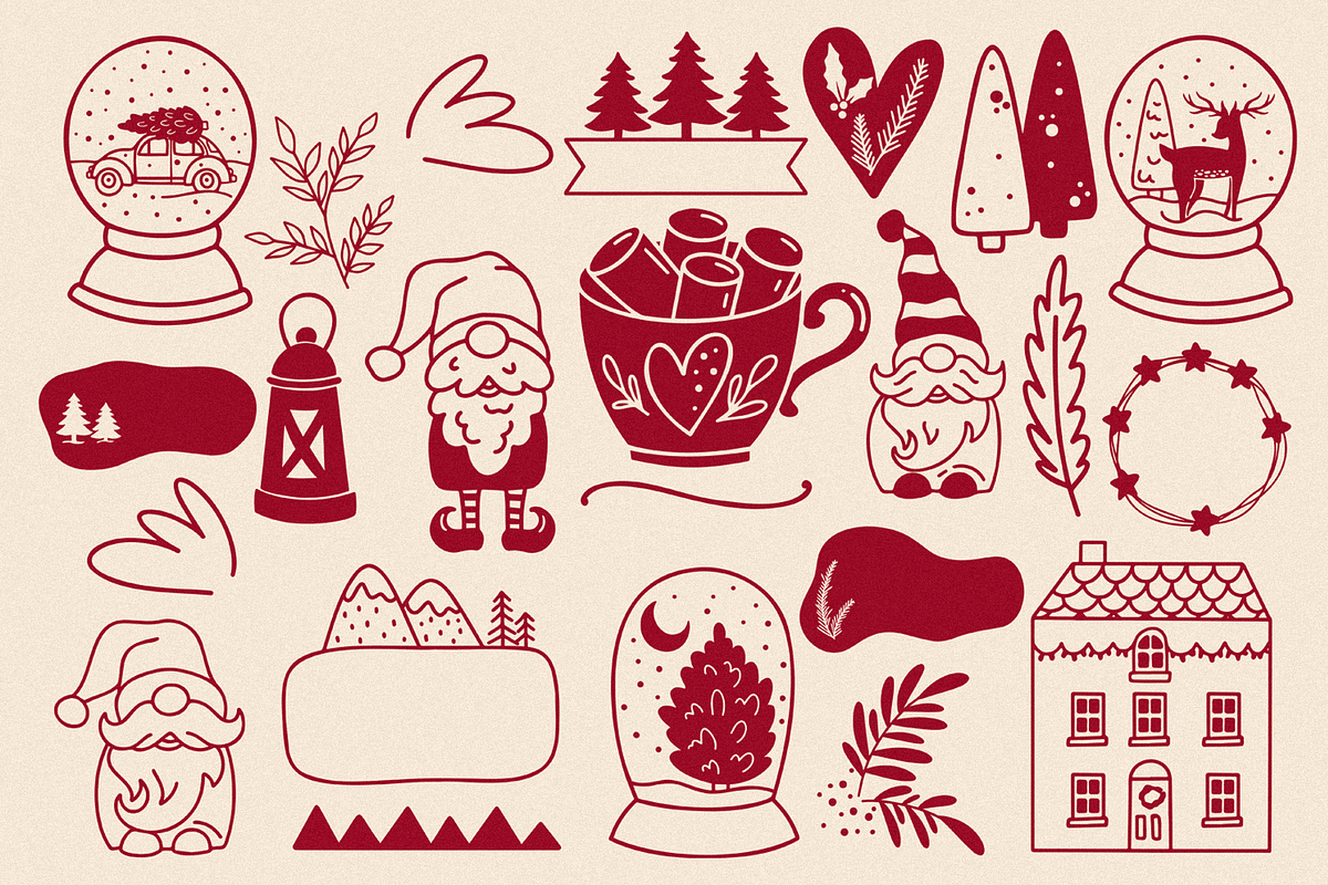 Christmas Font & Doodles collection, a Script Font by CallMeStasia (Photo 9 of 18)