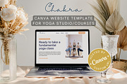 Yoga Class Canva Website Template, a Templates & Theme by Kindelight (Thumbnail 6 of 6)