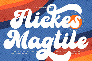 Flickes Magtile Bold Vintage Script
