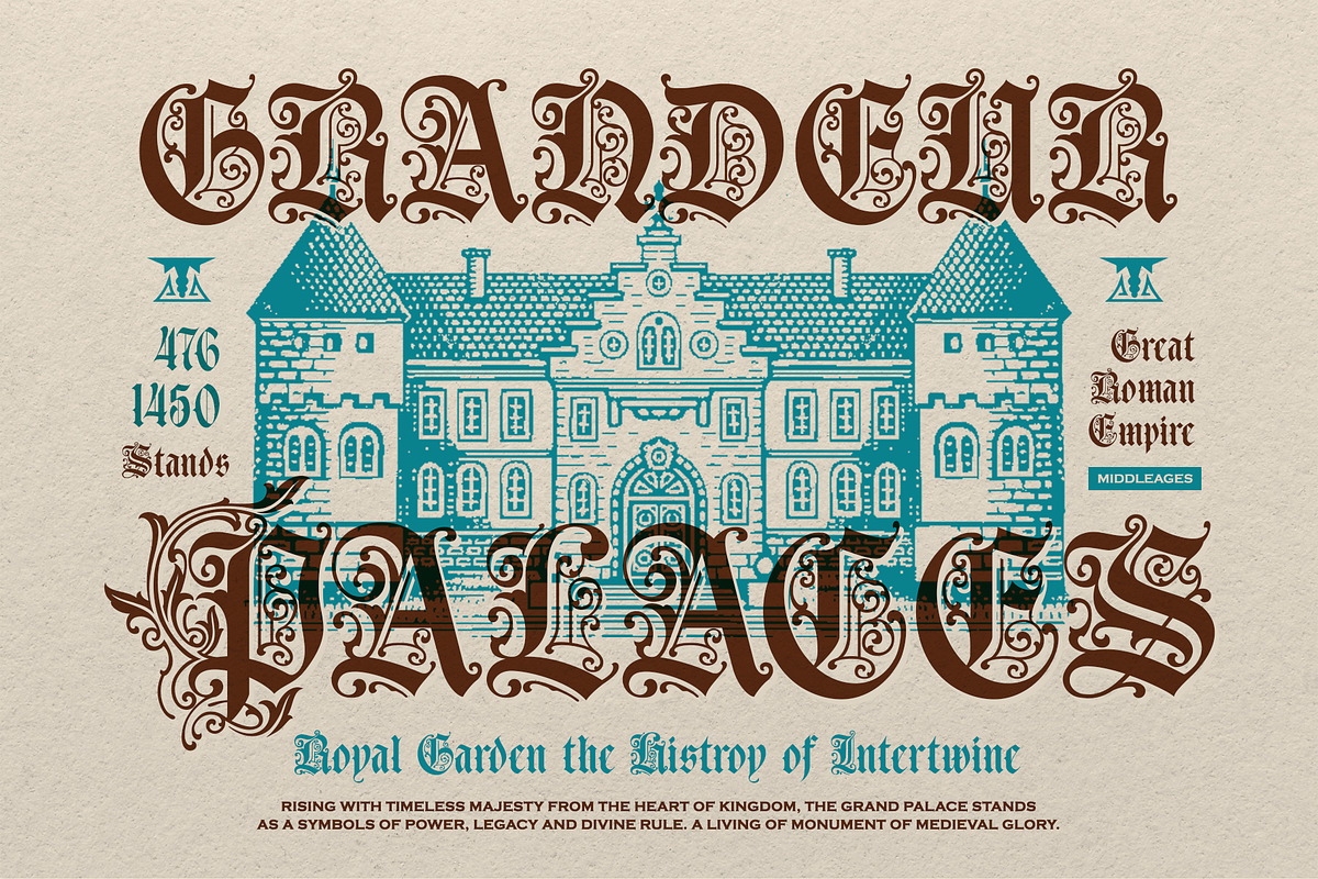 Piston Black Typeface, a Blackletter Font by alit design (Photo 5 of 19)