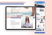 Yoga Retreat - Landing Page Template, a Landing Page Template by helgascandinavus (Thumbnail 5 of 7)