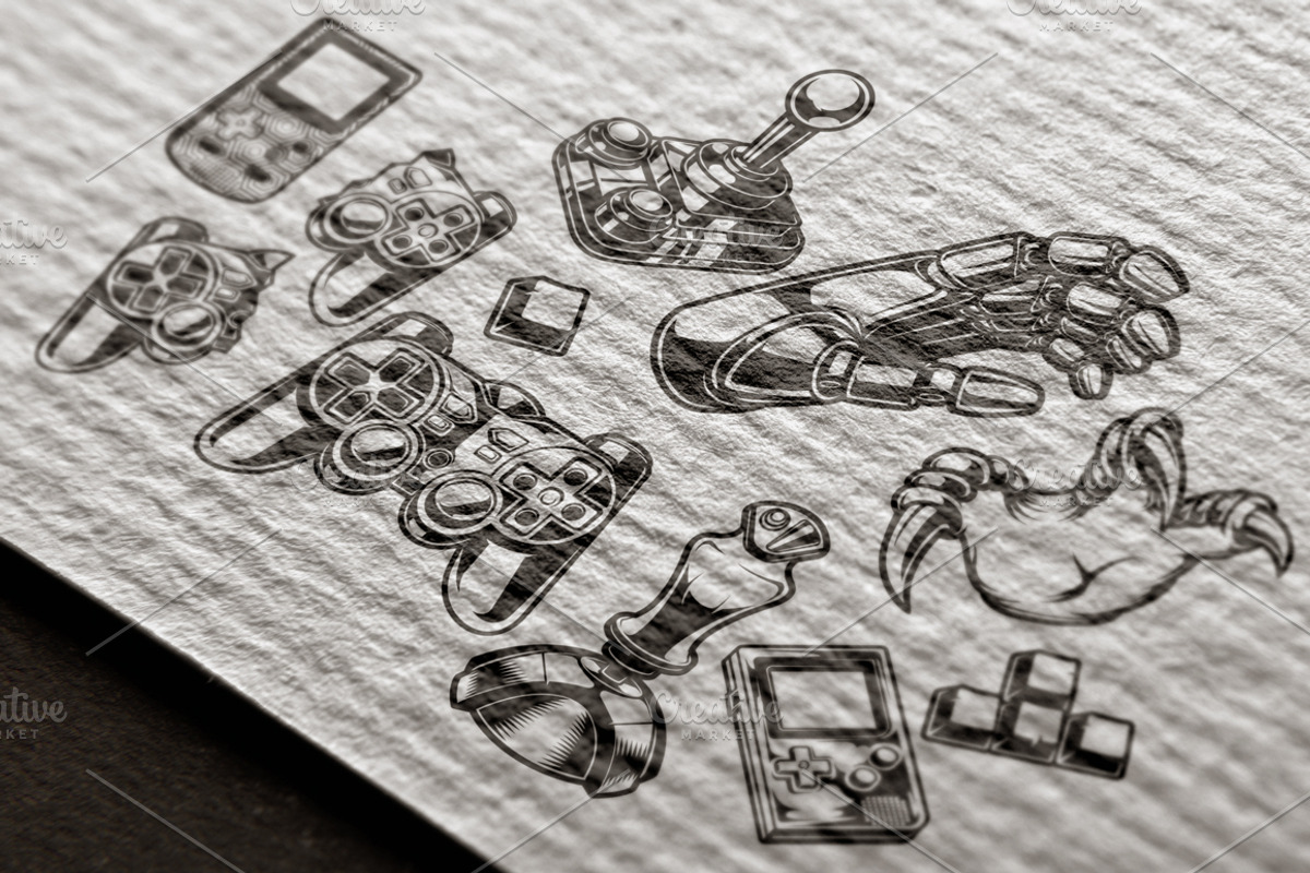 Gaming Illustrations Bundle, a Technology Illustration by Natali_ (Photo 6 of 7)