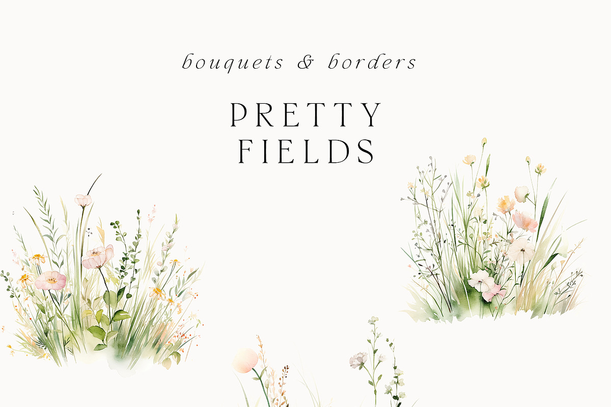 Watercolor Floral Bundle (45 in 1), a Decorative Illustration by Lana Elanor (Photo 7 of 180)