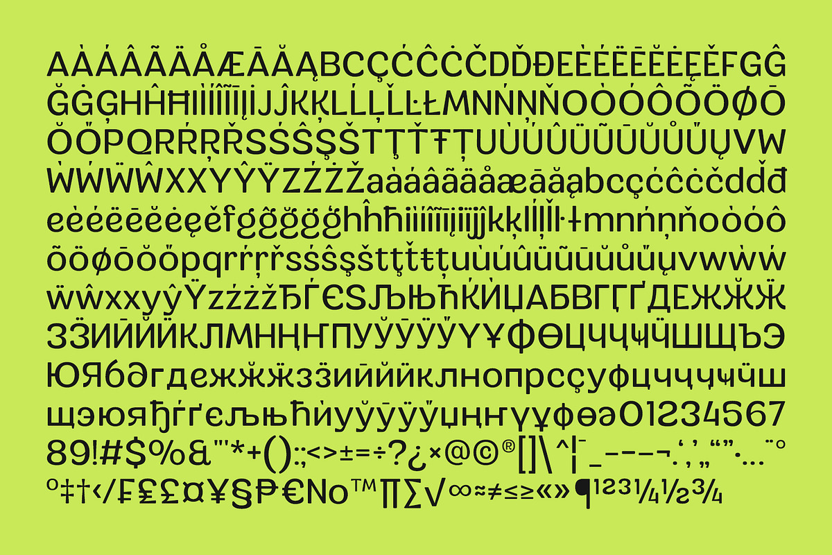 Fangled, a Sans Serif Font by Ditatype (Photo 6 of 15)
