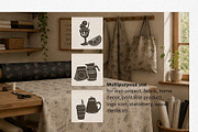 Bundle Coffee Icons for Patterns, an Outline Icon by TwonTwo Studio (Thumbnail 5 of 6)