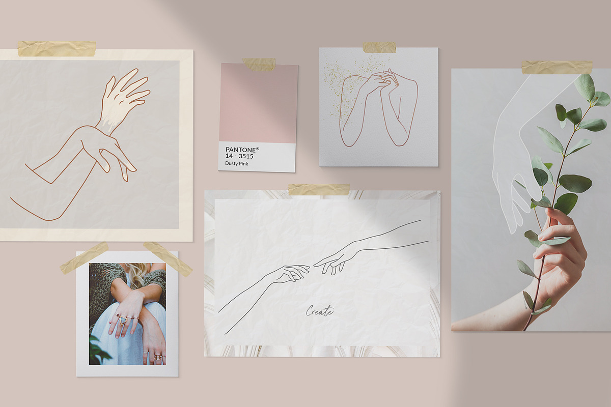 In Her Arms | Feminine Hands & Arms, an Illustration by amber&ink (Photo 6 of 7)