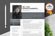 Resume/CV Bundle | 200+ for $29, a Resume Template by ResumeInventor (Thumbnail 167 of 207)