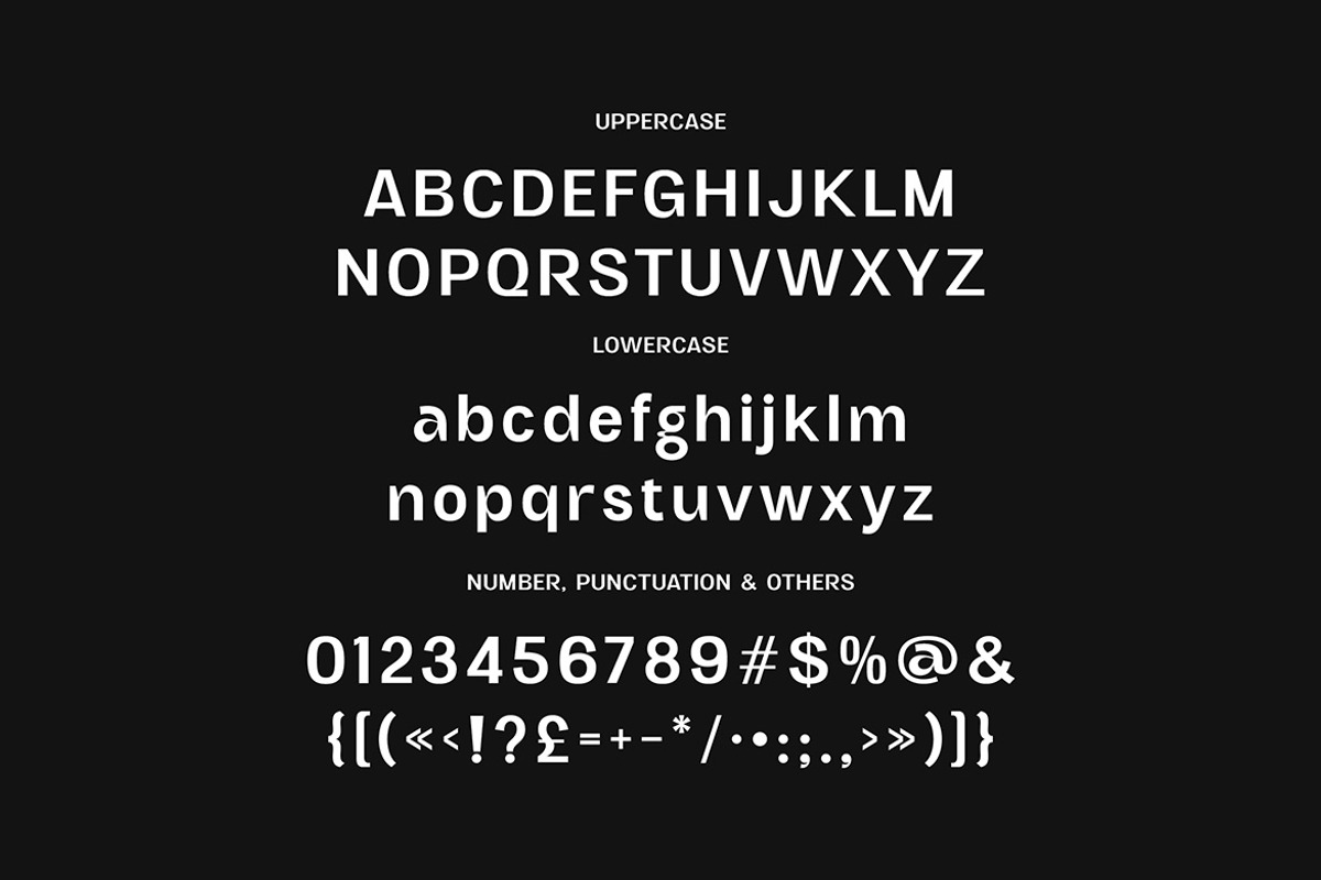 Montgomery Sharp Sans, a Sans Serif Font by Cruzine (Photo 6 of 10)