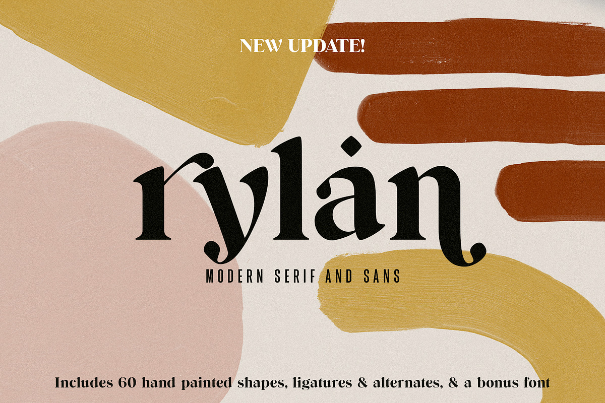UPDATE: Rylan Modern Serif + Extras