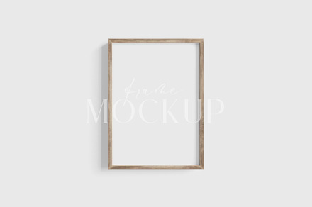 5:7 A4 Frame Mockup PSD PNG 04-01, a Product Mockup by DESIGN BY nube