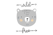 Kid's prints.Stylized cute animals, a Background Graphic by Tierre3012 (Thumbnail 10 of 21)