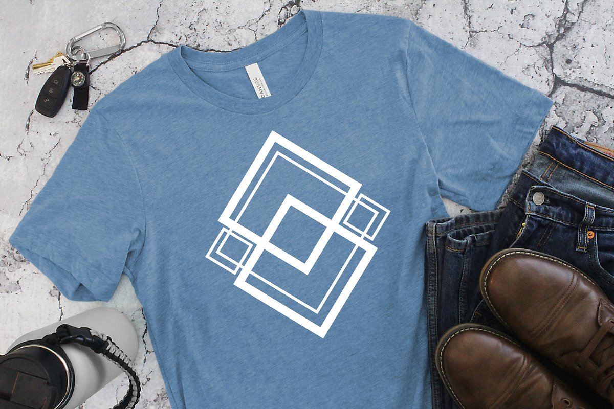 Unlimited Colors! Mens Mockup Bundle, a Shirt Mockup by Allison Affourtit Mocks (Photo 6 of 11)