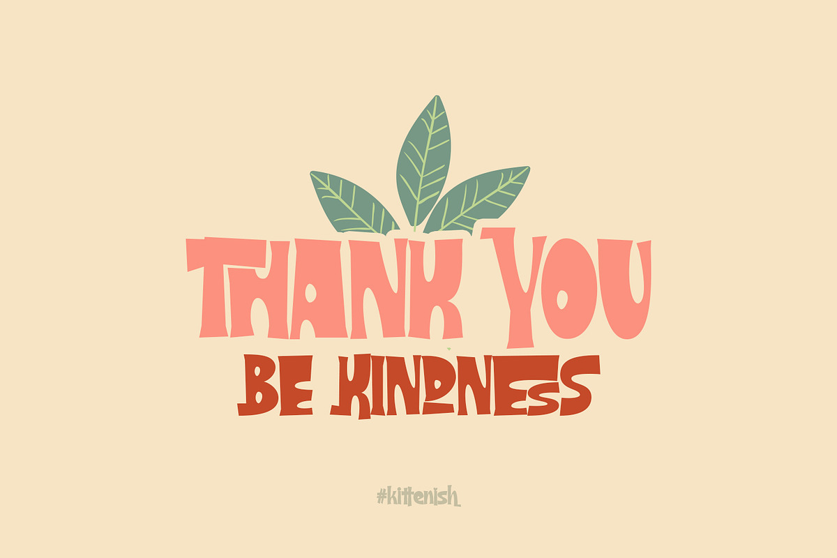 Kittenish - Playful Font, a Font by madeDeduk (Photo 14 of 14)