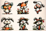 Whimsical Summer Animal Illustration, an Illustration by Digital Artistic99 (Thumbnail 3 of 11)